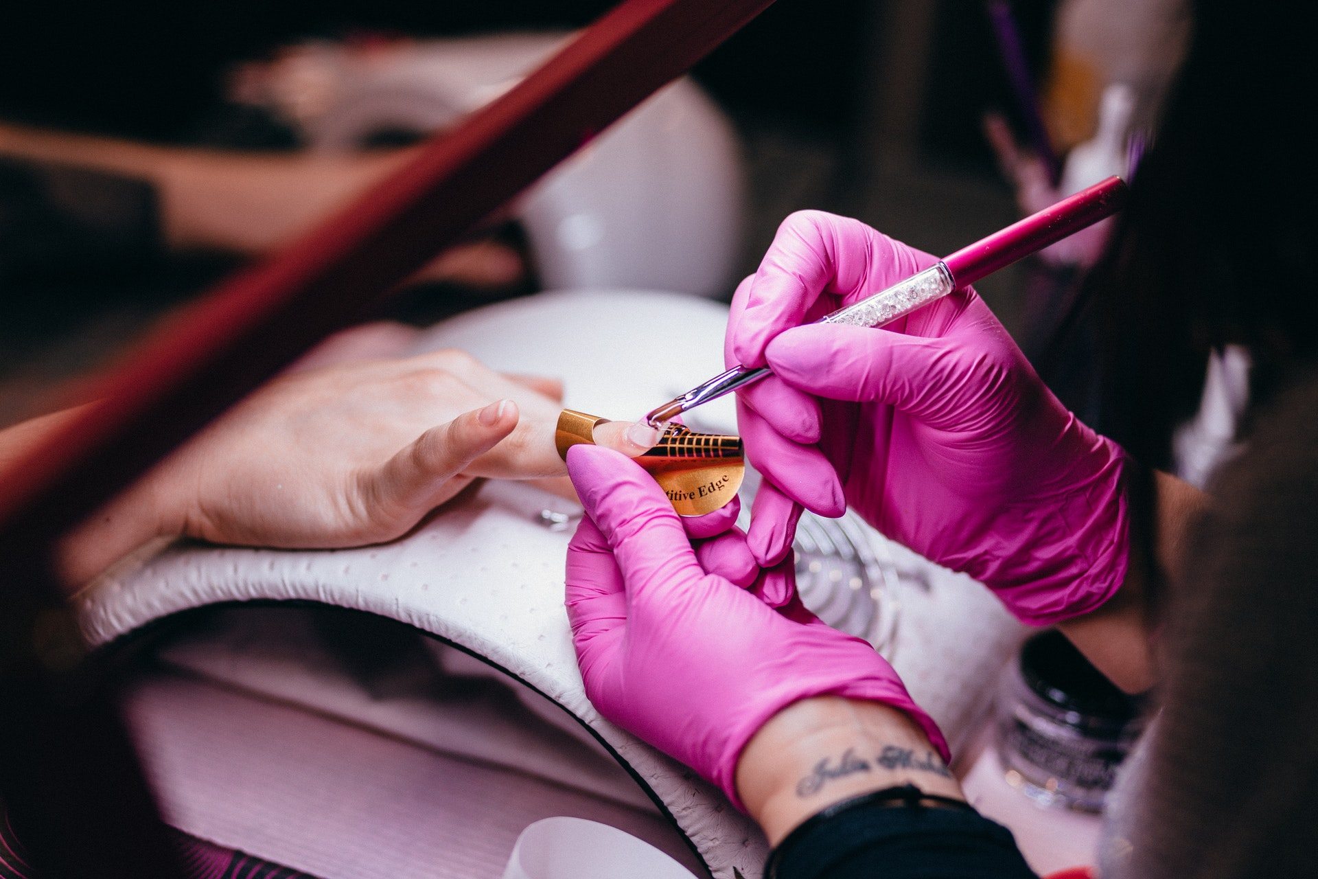 Nail treatment at RayCochrane.co.uk student salon